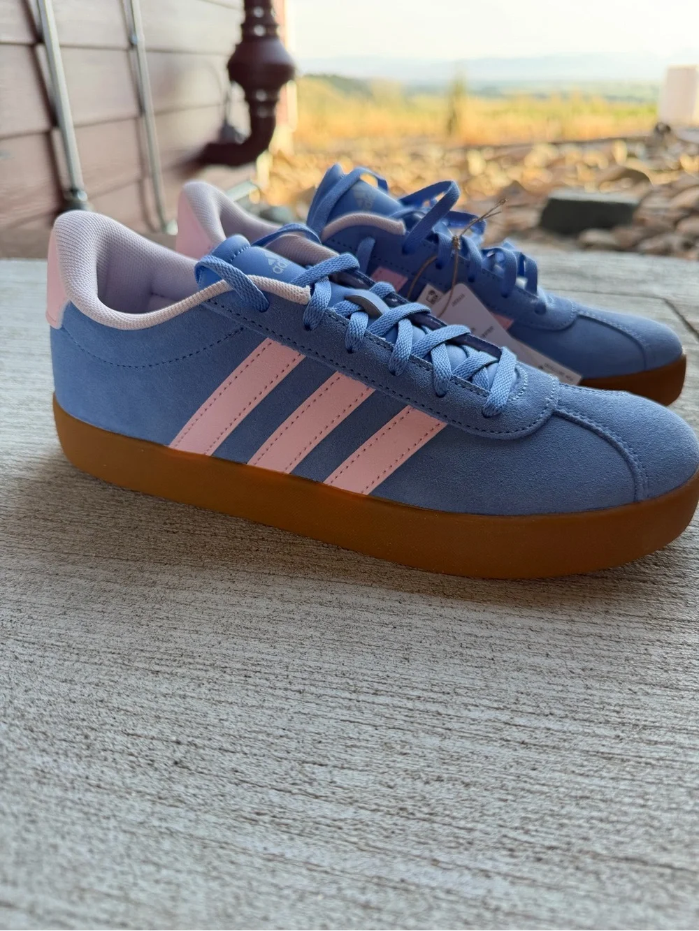 Adidas Women's Cotton Candy Sneakers VL Court 3.0
